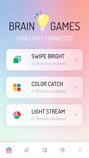 Brain games with Hue lights | Permainan | XWorld