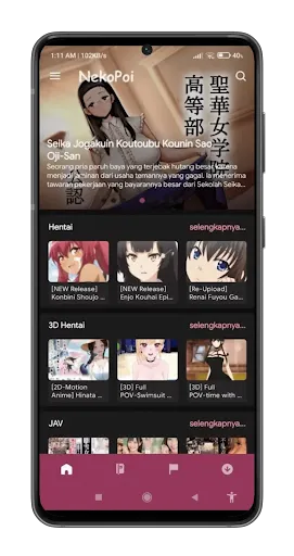 KucingPink - Nonton Anime | Permainan | XWorld