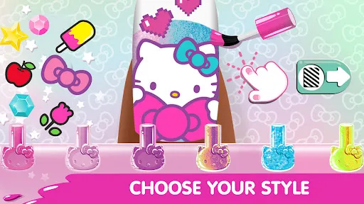 Маникюрный салон Hello Kitty | Игры | XWorld