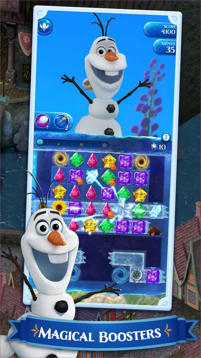 Disney Frozen Free Fall | juego | XWorld