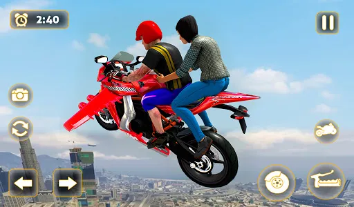 terbang motosikal teksi | juego | XWorld