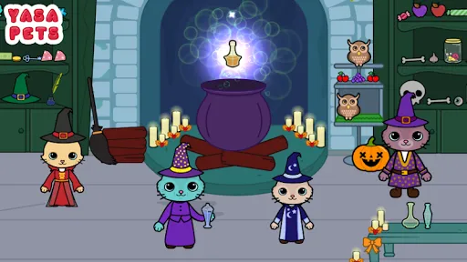 Yasa Pets Halloween | juego | XWorld