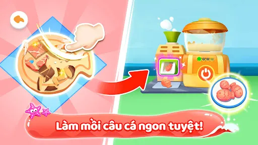 Trang trại cá của Bé Gấu Trúc | Games | XWorld