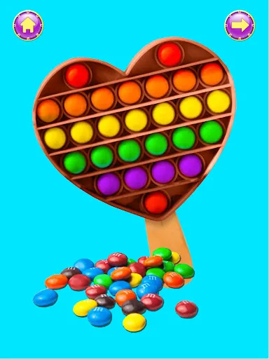 Chocolate Pop It DIY Games | Permainan | XWorld