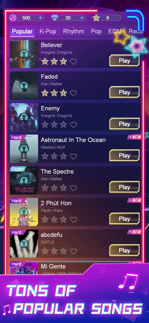 Piano Tap - EDM Music Game | Permainan | XWorld