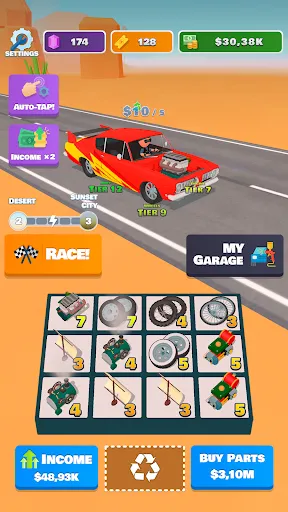 Idle Racer — Tap, Merge & Race | Games | XWorld