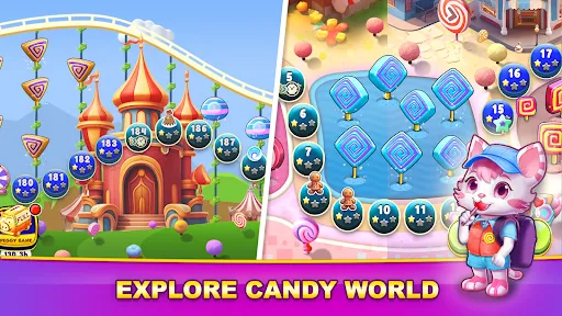 Solitaire Candy World | Games | XWorld