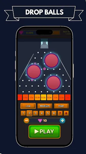 Drop Balls - Play 1000 | 游戏 | XWorld