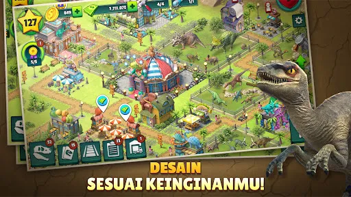 Jurassic Dinosaur: Game Taman | Permainan | XWorld