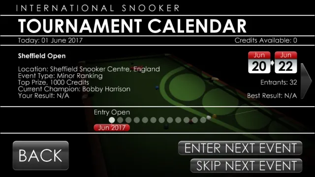 International Snooker Career | Games | XWorld