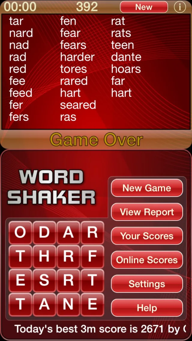 Word Shaker | เกม | XWorld