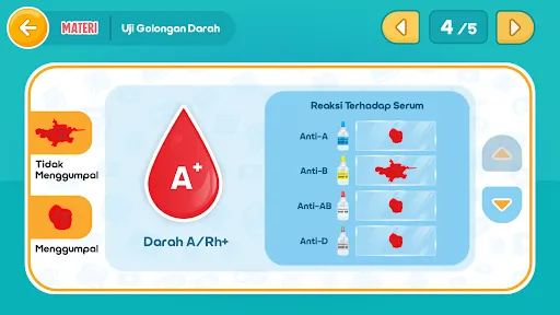Virtual Lab Golongan Darah | Permainan | XWorld