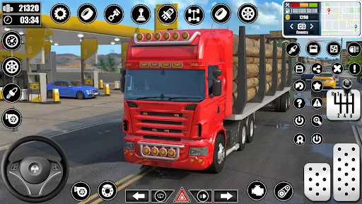 Log Transporter Truck Driving | Games | XWorld