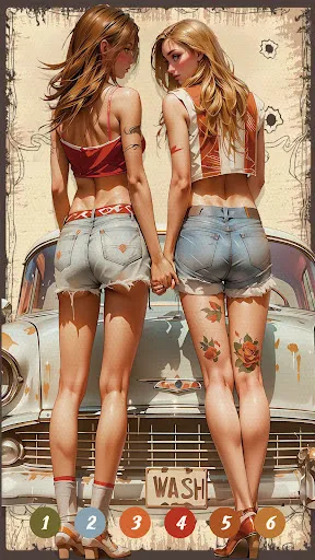 Colorear tatuaje sexy | juego | XWorld