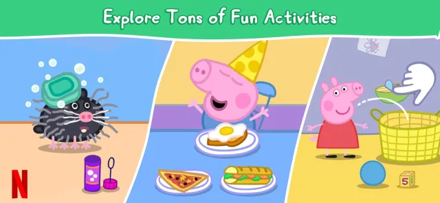 World of Peppa Pig NETFLIX | 游戏 | XWorld