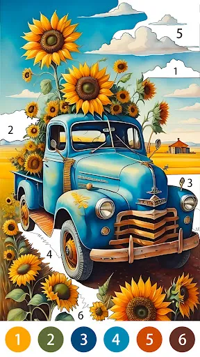 Vintage Color by Number Game | Игры | XWorld