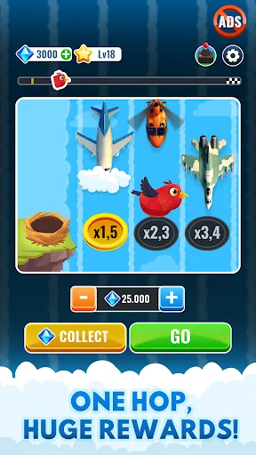 Chicken Cross - Sky Road 2 | 游戏 | XWorld