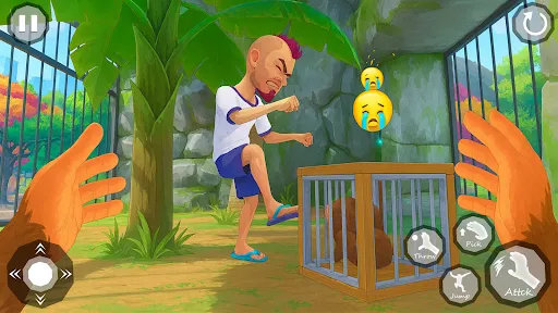 Zoo Prankster Monkey Chaos Sim | Permainan | XWorld