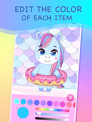 Unicorn Dress Up Avatar Maker | Games | XWorld