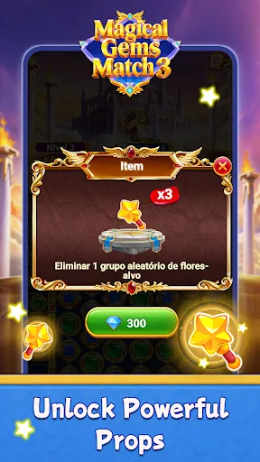 Magical Gems Match 3 | Permainan | XWorld