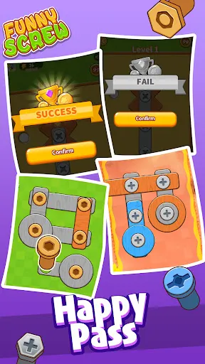 Funny Screw | juego | XWorld