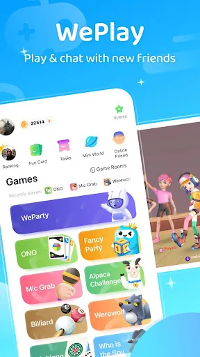 WePlay - Party Game & Chat | Games | XWorld