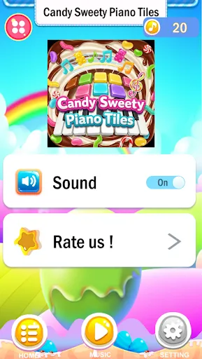 Candy Sweety Piano Tiles | 游戏 | XWorld