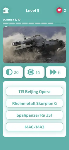 Tank Quiz: WW2 & Cold War | Games | XWorld