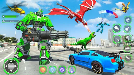 Dino Car Robot: Robot Games | Игры | XWorld