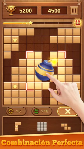 Block Puzzle Wood Blast | juego | XWorld