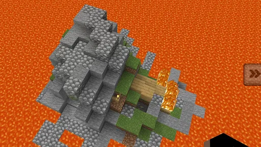 One Block Lava Survival | Игры | XWorld