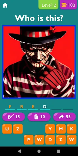 Guess Horror Movie Character | juego | XWorld