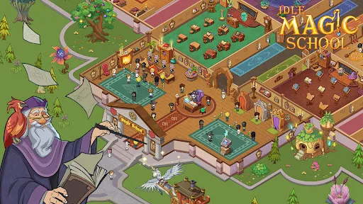 Idle Magic School | Games | XWorld