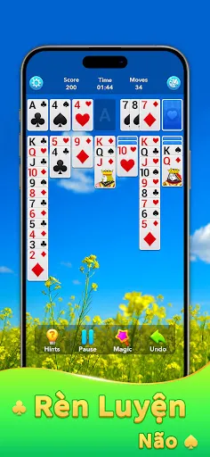 Game đánh bài (Solitaire) | Games | XWorld