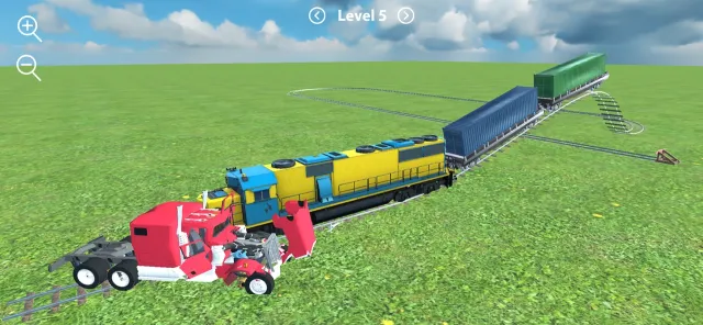 Train vs cars. Subway express | Games | XWorld