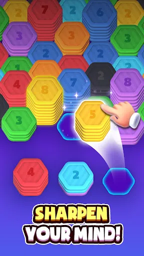 Hexa Stack: Sorting Puzzle | Permainan | XWorld