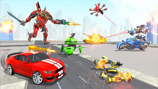 Promo Jet Car Robot Fight 3D | Игры | XWorld