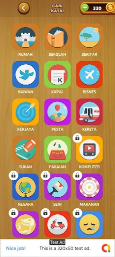Cari Kata Bahasa Melayu | Permainan | XWorld
