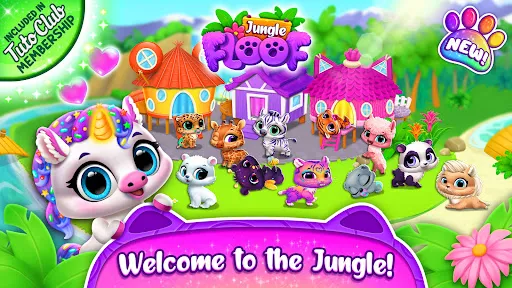 Jungle Floof - Island Pet Care | 游戏 | XWorld