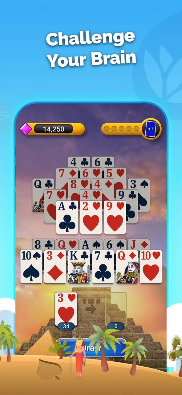 Pyramid Solitaire - Card Games | 游戏 | XWorld