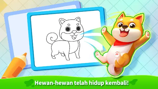 Mewarnai Anak Panda Kecil | Permainan | XWorld