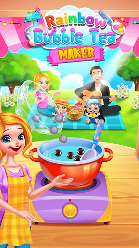 Rainbow Bubble Milk Tea Maker | Permainan | XWorld