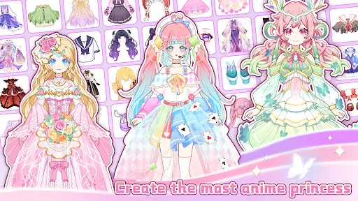 Anime Princess Dress Up Game | Games | XWorld