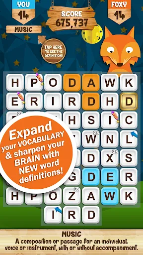 Words with Foxy | Games | XWorld