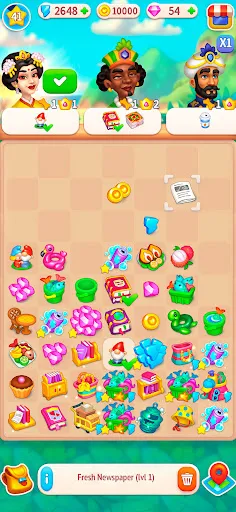 Secrets of Paradise Merge Game | juego | XWorld