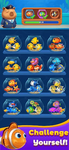 Fish Sorting: Puzzle Game | เกม | XWorld