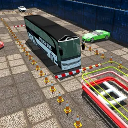 XWorld | Police Bus Parking 3d Games