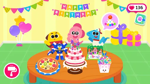 Cocobi Birthday Party - cake | Games | XWorld