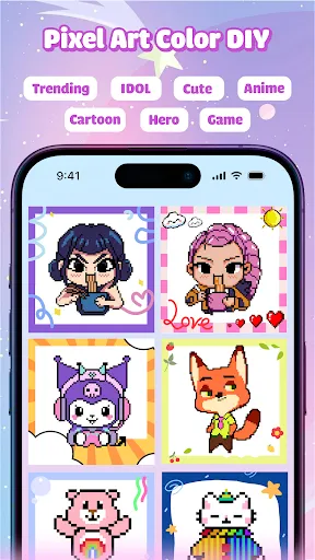 Pixel Number - DIY Coloring | Permainan | XWorld