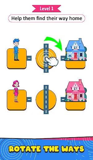 Home Rush: Rotate Puzzle | Permainan | XWorld